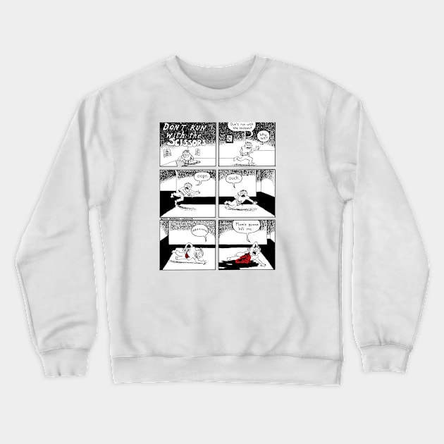 Don't Run with Scissors Crewneck Sweatshirt by ShannonWheeler